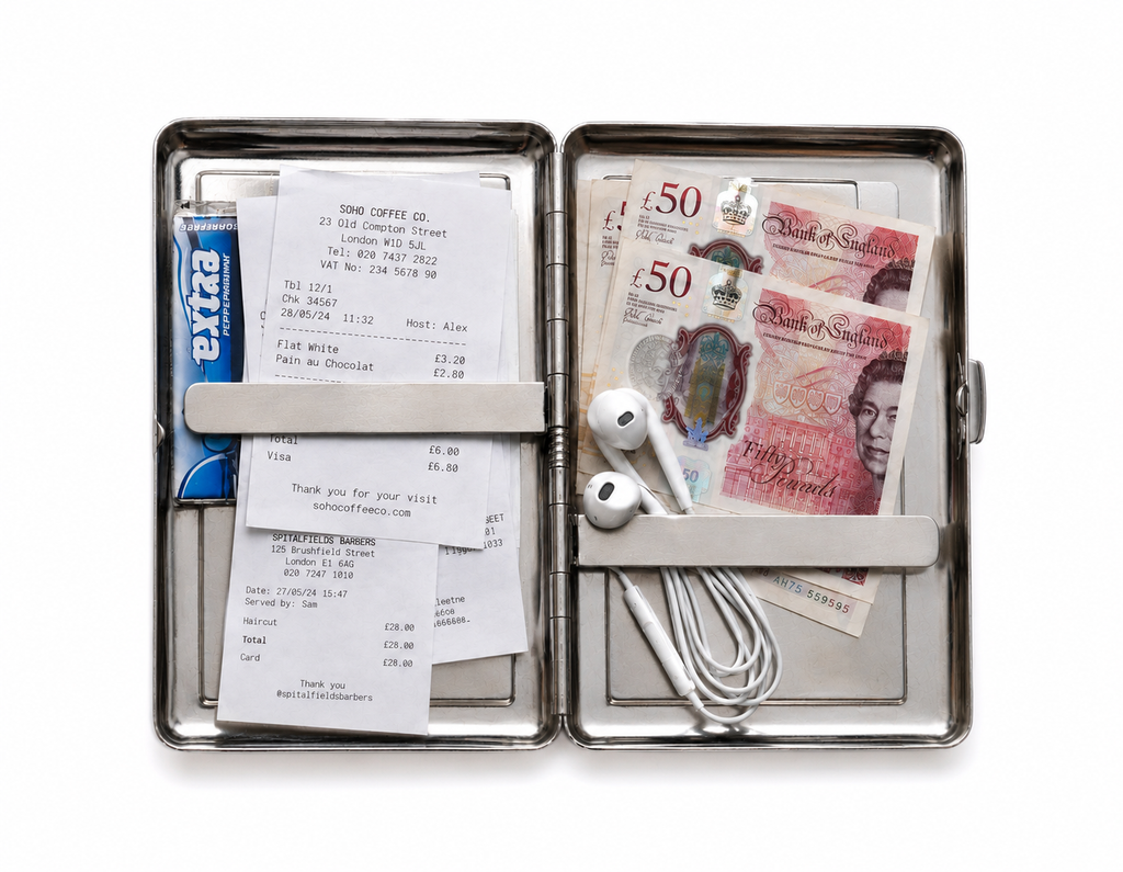 Slow Living Metal Wallet