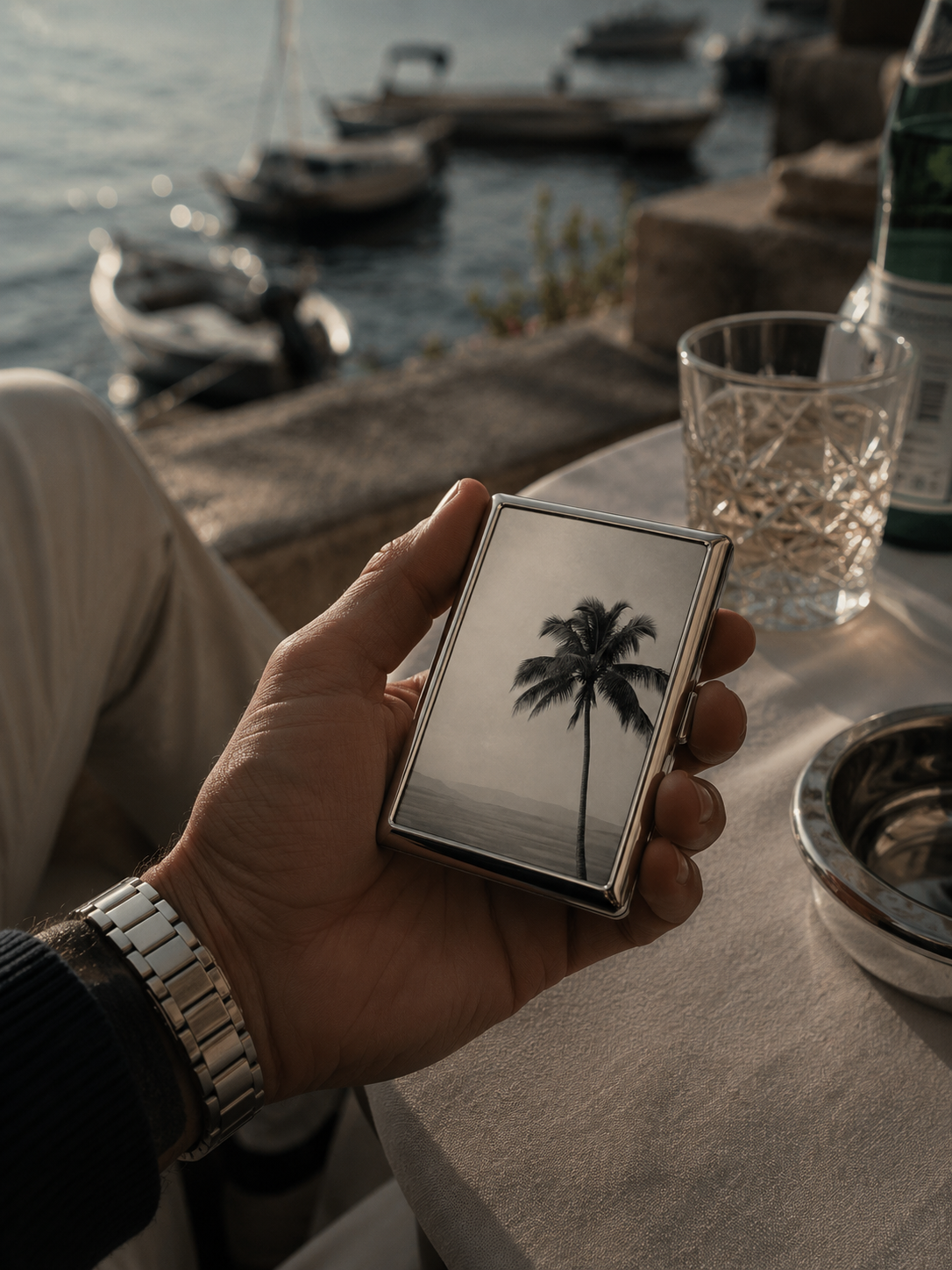 Slow Living Metal Wallet