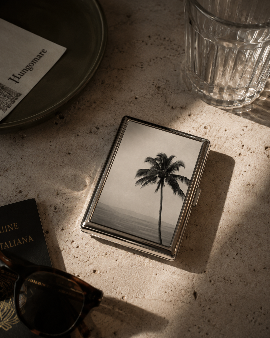 Slow Living Metal Wallet